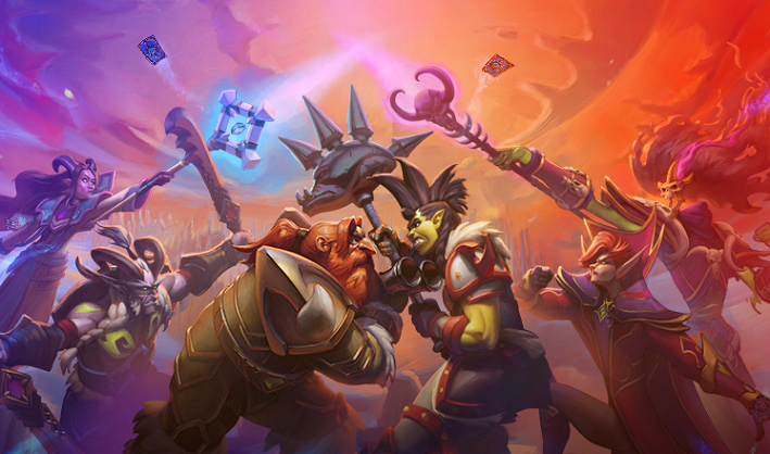 Hearthstone Fractured Key Art