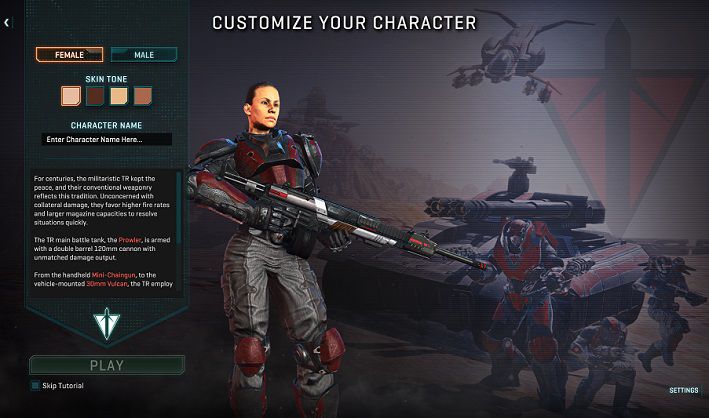 PlanetSide 2 New Player Experience