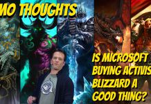 Is Microsoft Buying Activision Blizzard A Good Thing? - MMO Thoughts