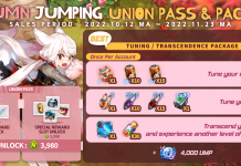 Closers "Autumn Jumping Event" Gives Players Max-Level Characters To Try Out And Gain Rewards Starting This Week