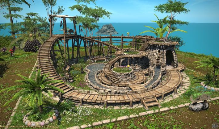 Final Fantasy XIV Island Sanctuary
