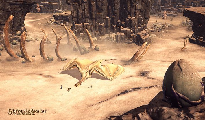 Shroud of the Avatar Desert Dragon