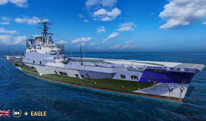 Warships Super Carrier Eagle
