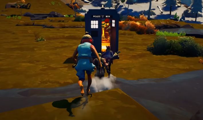 Fortnite Doctor Who Not-Crossover Crossover
