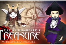 Gothic Pirate Singer Aurelio Voltaire Stars In Skullpunch Island Update In Adventure Quest 3D