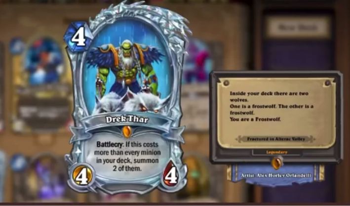 Blizzard Nerfs 25 Dollar Card