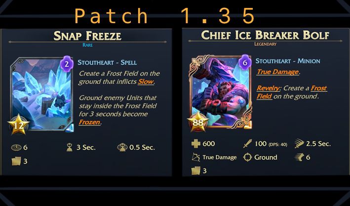 Patch 1.35 Minion Masters