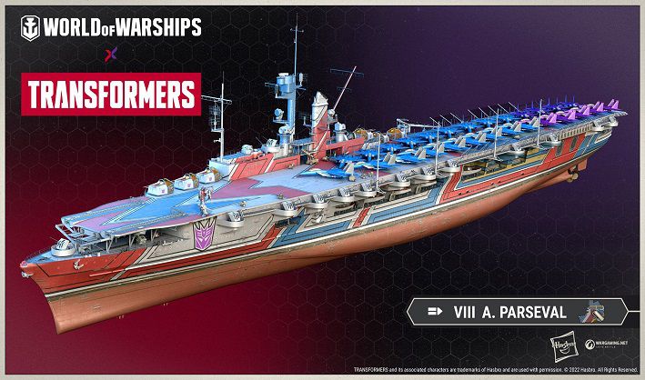 World of Warships x Transformers