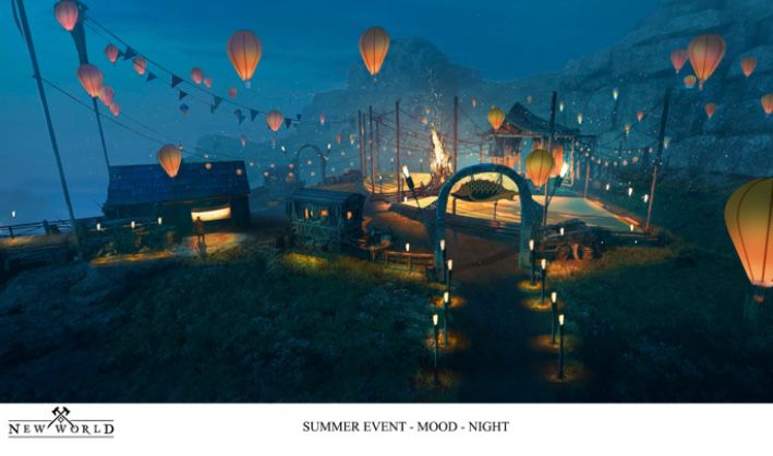 New World Summer Event Night