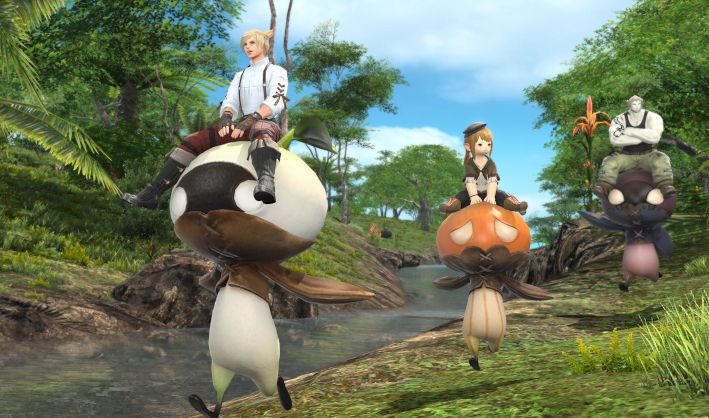 Final Fantasy XIV Island Mounts