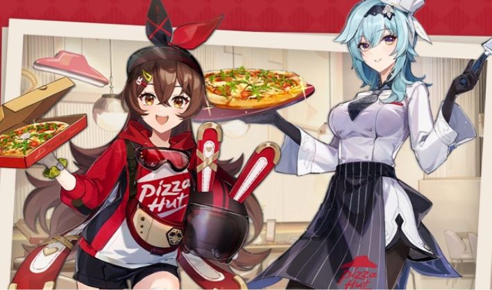 Genshin Impact Pizza Hut Collab