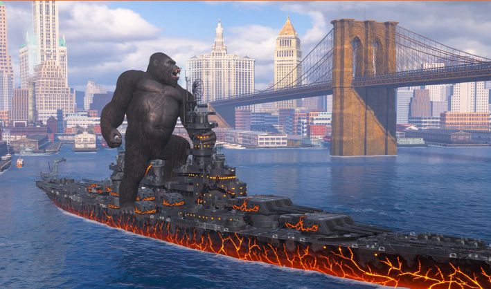 World Of Warships King Kong