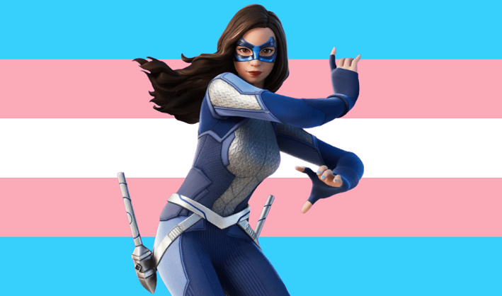 Fortnite Dreamer Trans Superhero