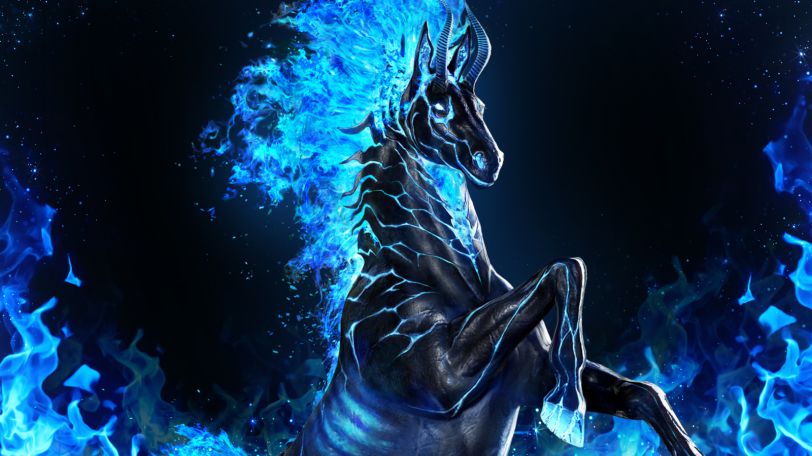 Black Desert Console Mythical Horse