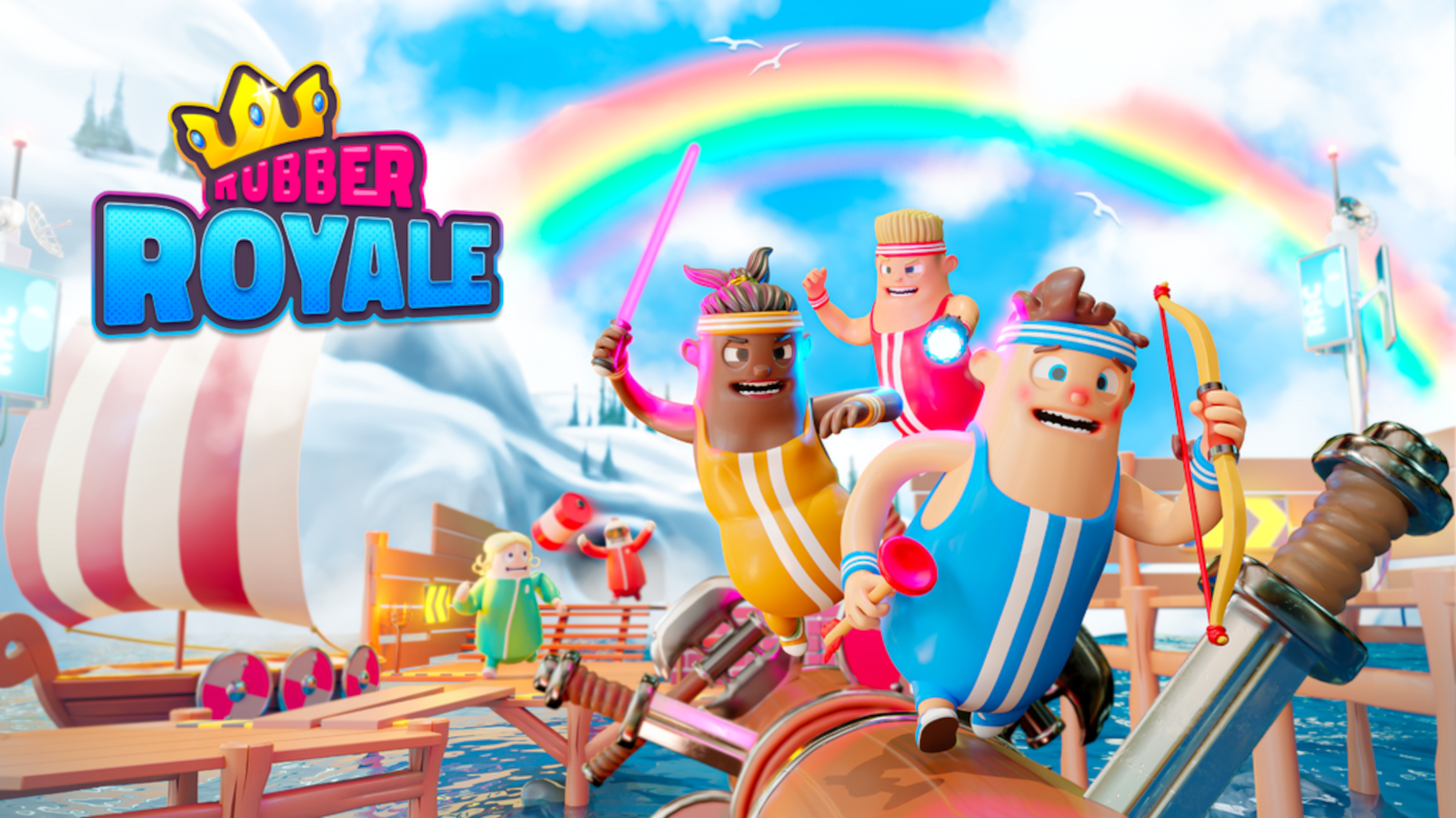 fall guys meets pubg: rubber bandits developer announces rubber royale, demo out now news article card thumbnail