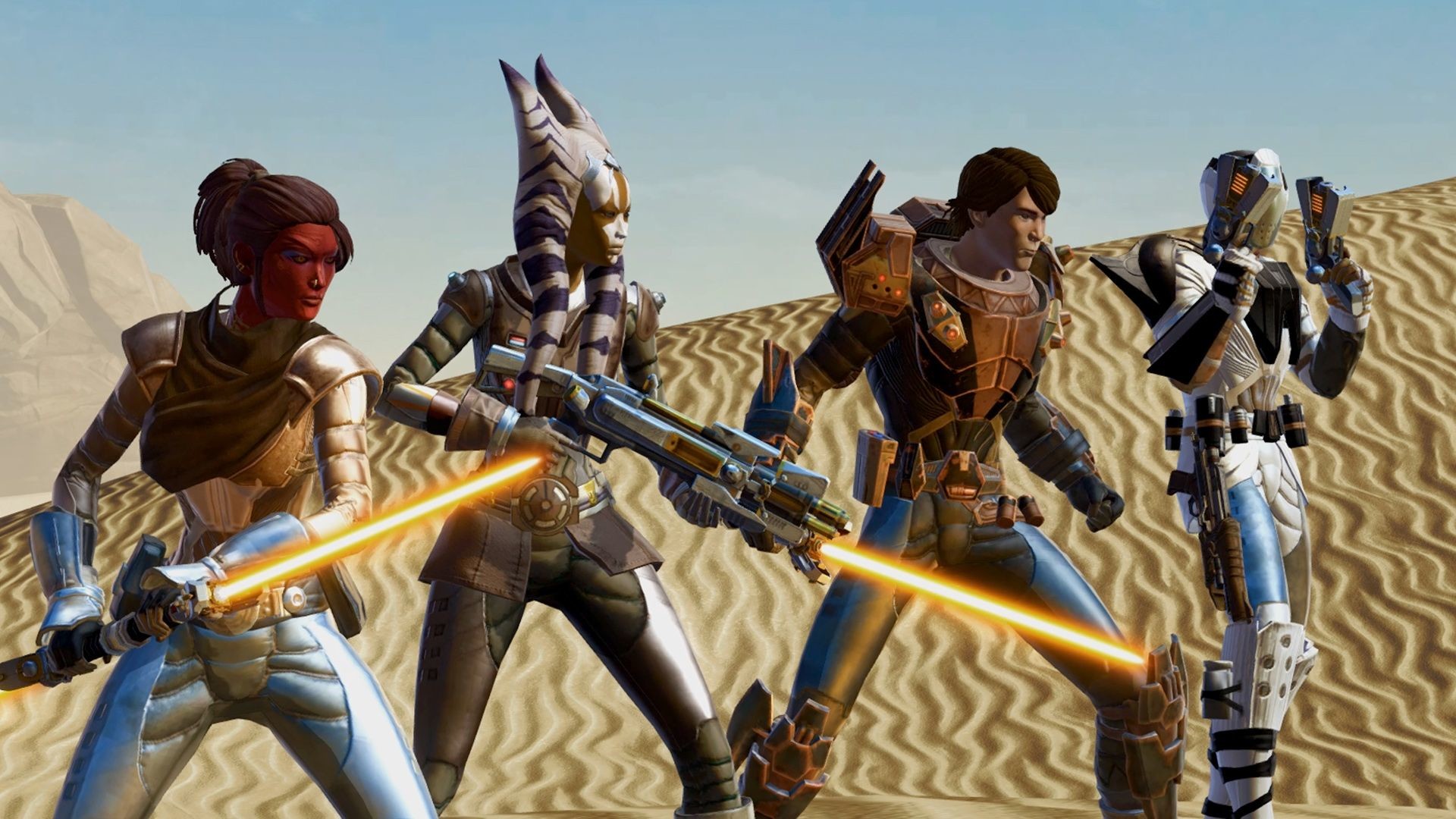 "world of warcraft with some star wars spray-painted on": james ohlen looks back at the launch of swtor and offers his past self some advice news article card thumbnail