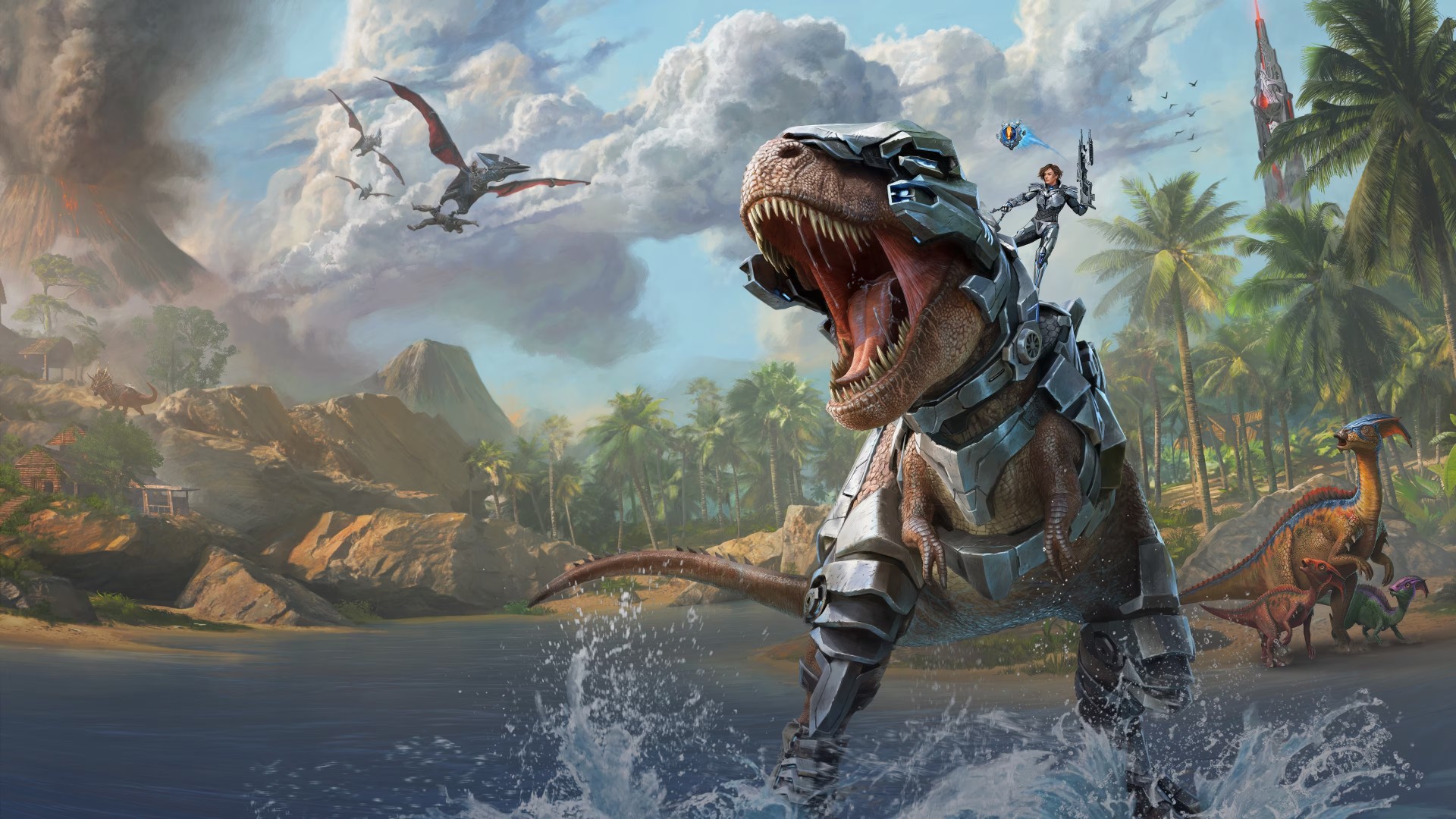 ark: survival ascended goes live on xbox, playstation is delayed again due to "some issues" news article card thumbnail