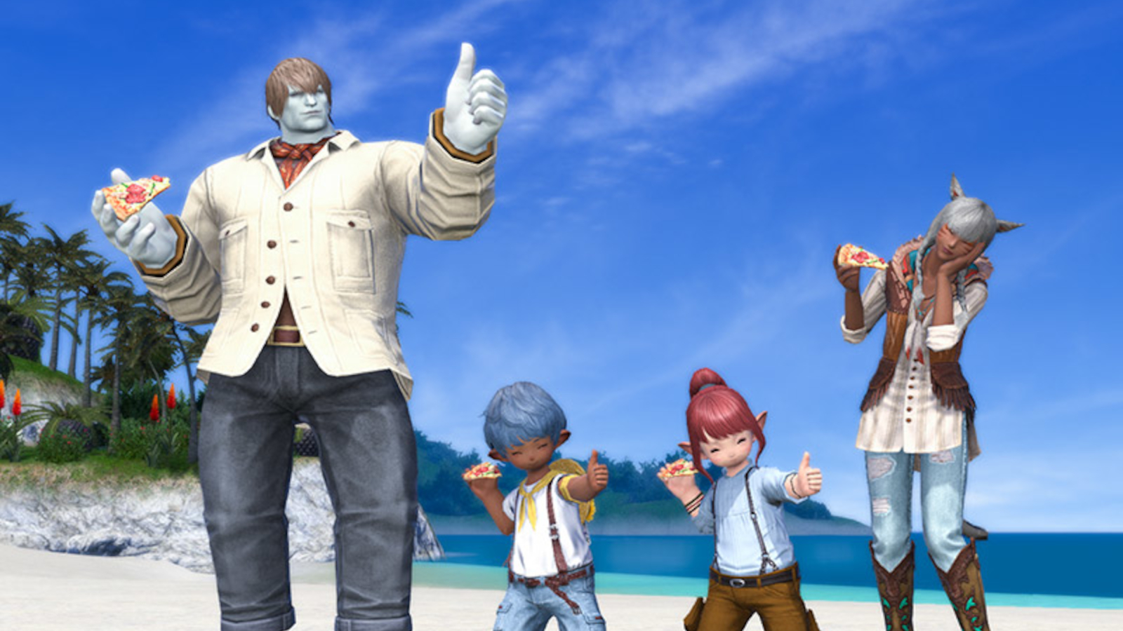 finally, everyone can get their slice of pizza in final fantasy xiv, but it'll cost ya news article card thumbnail