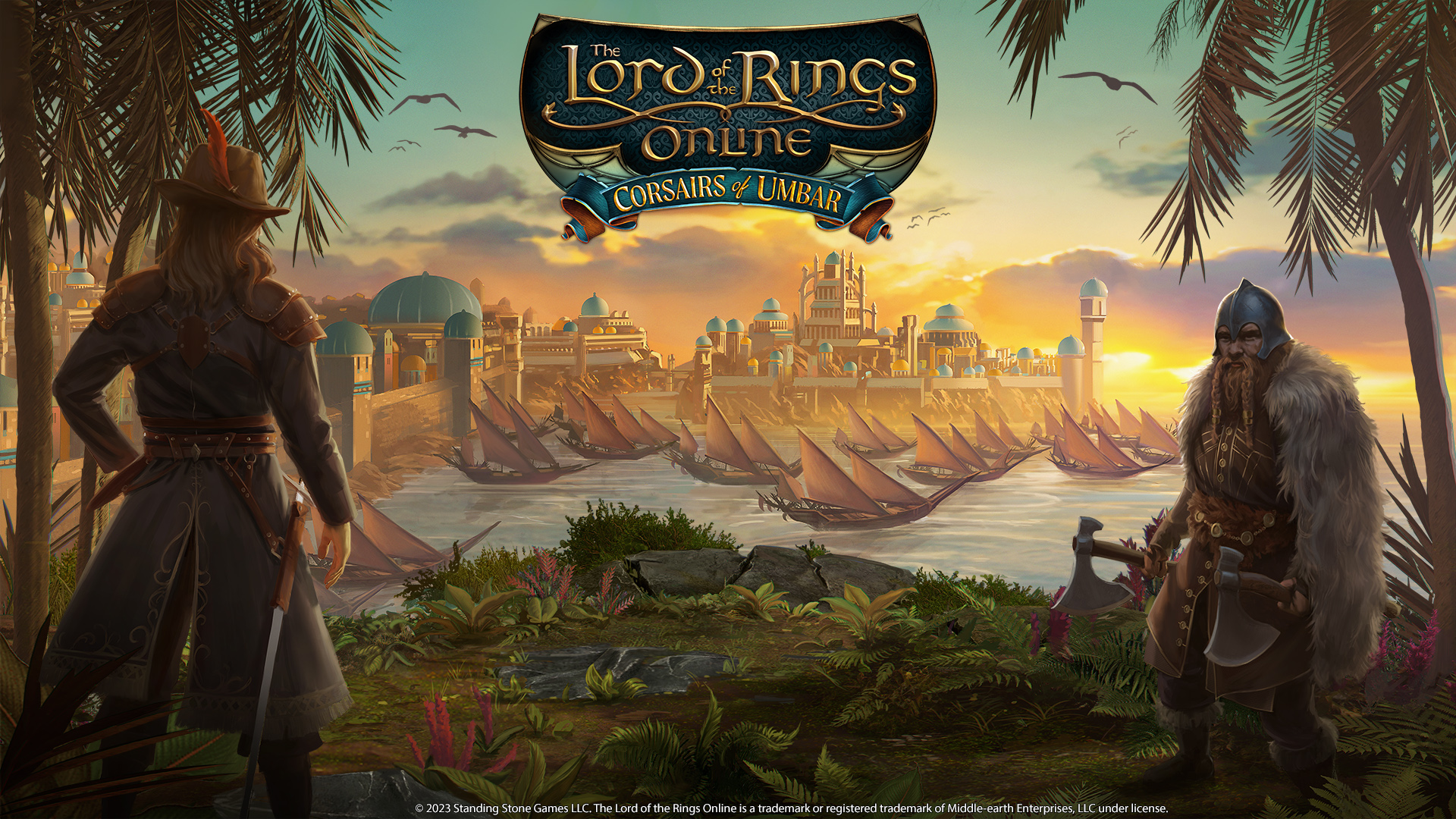 the lord of the rings online's corsairs of umbar adds new class, level cap, and over 350 new quests today news article card thumbnail