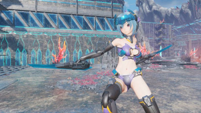 Phantasy Star Online 2 New Genesis Frame Arms Crossover