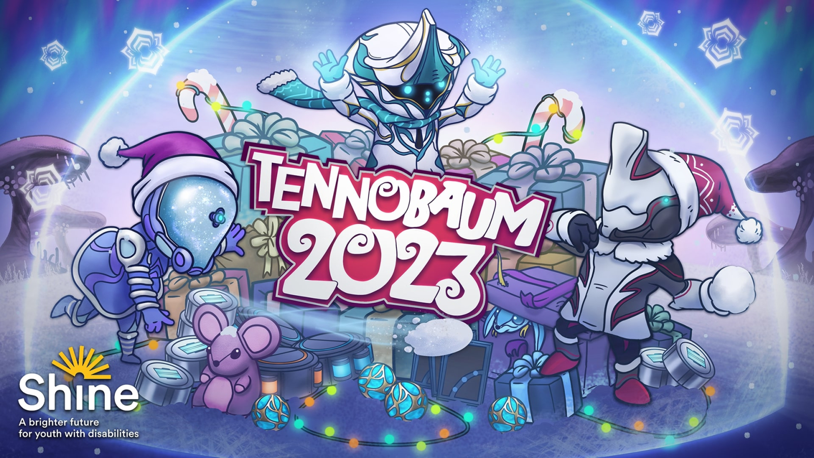 it’s time to celebrate the holidays in warframe, let's throw snowballs and raise money news article card thumbnail
