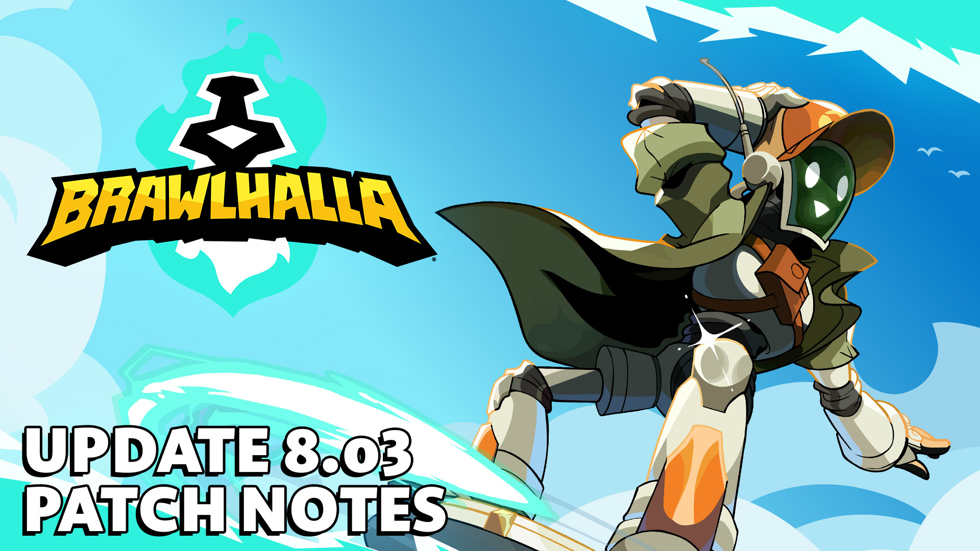 brawlhalla update 8.03 introduces a new legend, plus the brawlhallidays event and balance adjustments news article card thumbnail