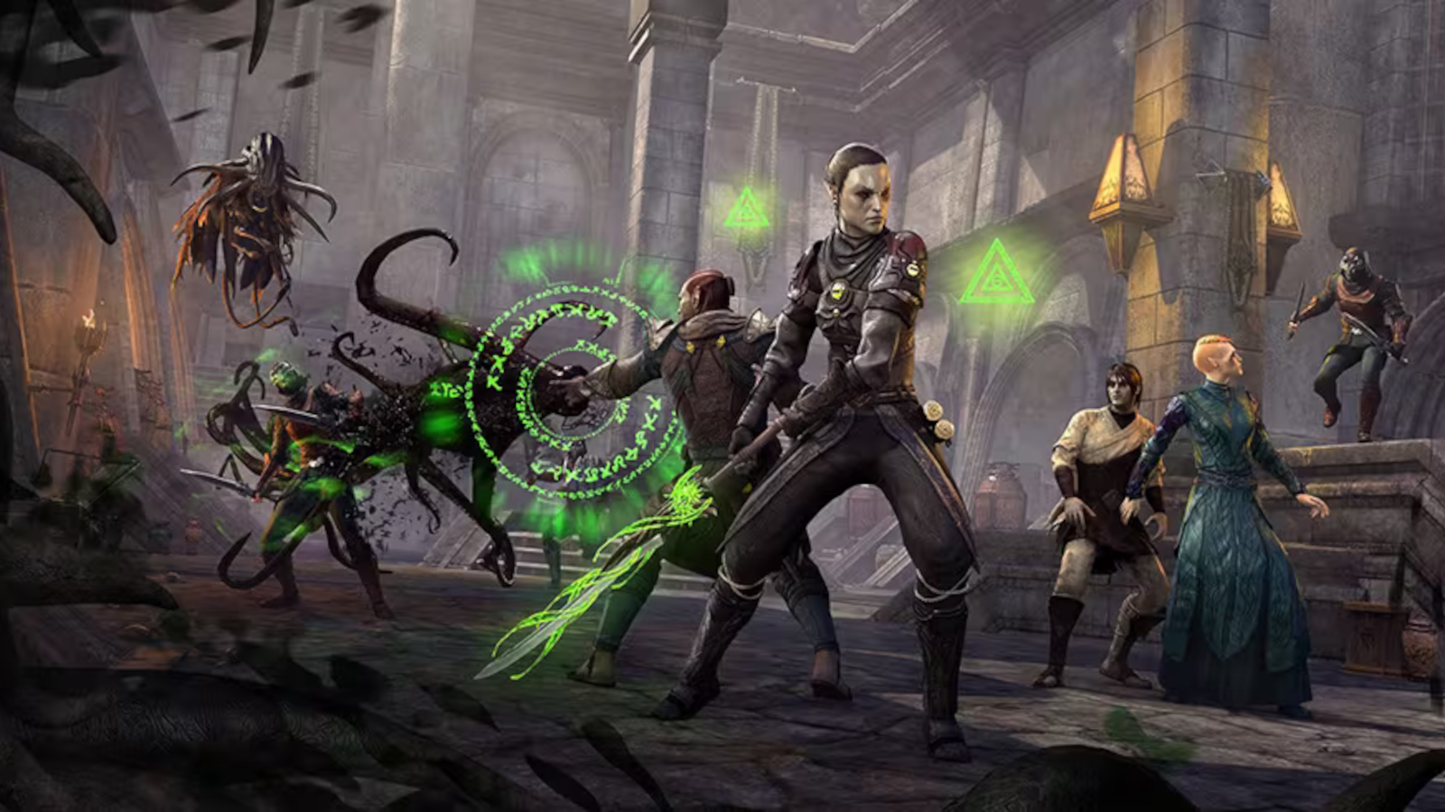the elder scrolls online to kick of 2024 with a global reveal show news article card thumbnail