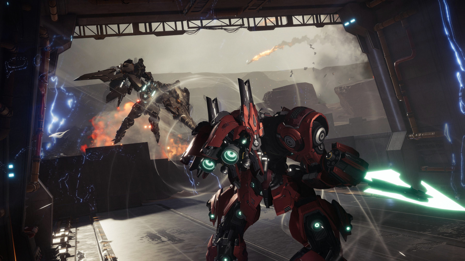 multiplayer mech game mecha break revealed at the game awards news article card thumbnail