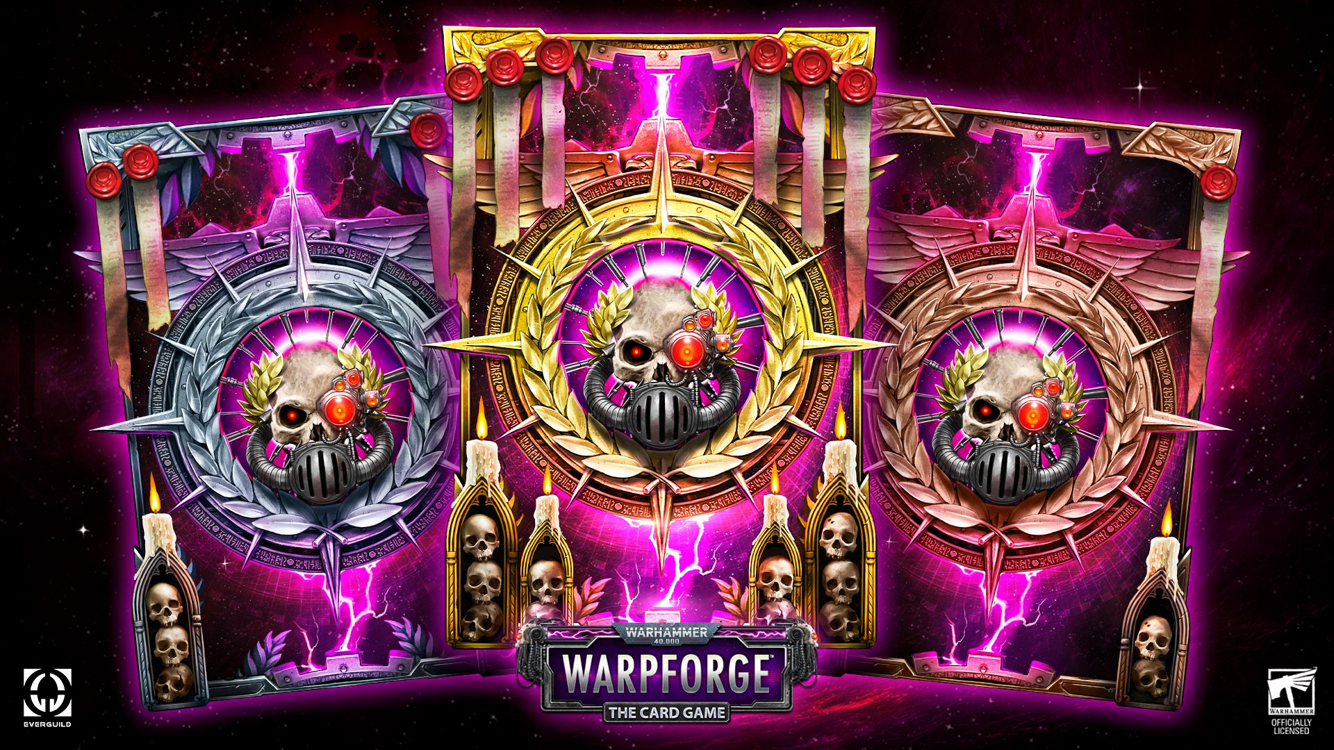 warhammer 40,000: warpforge changes its mind about top 50 ranked card back rewards news article card thumbnail