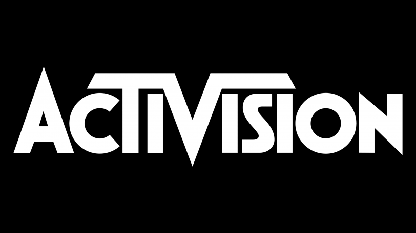 activision logo black