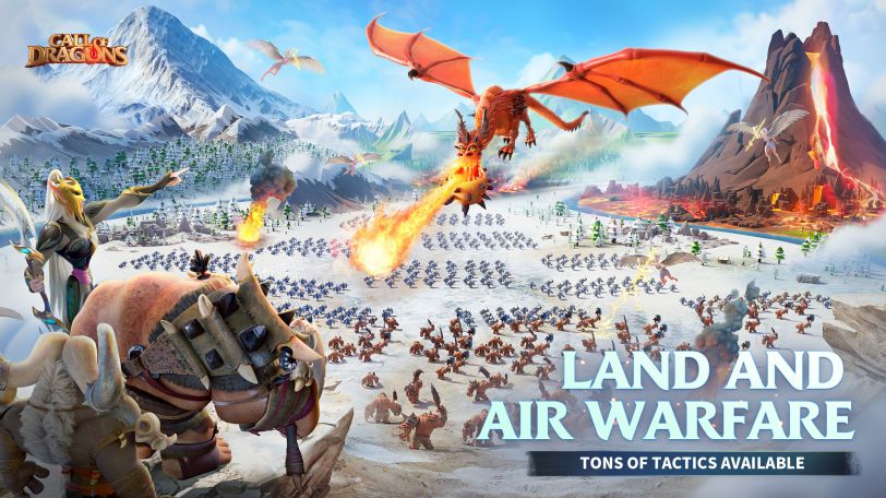 call of dragons land or air