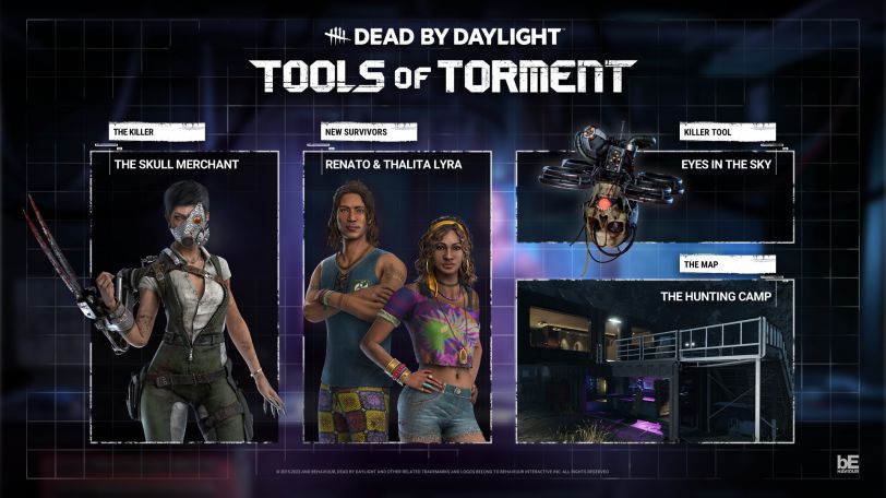 dead by daylight tools of torment info graphic