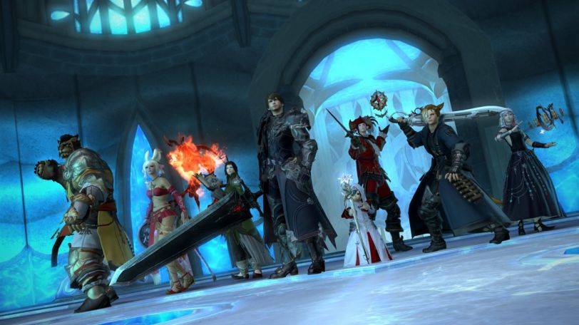 xiv with friends