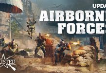 Airborne Forces Now Drop From The Sky In FPS Enlisted