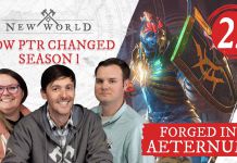 New World: Forged In Aeternum parle du PTR cette semaine, parle des saisons et des commentaires des joueurs