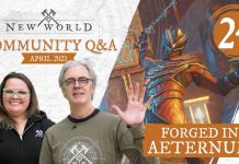 New World Forged In Aeternum répond aux questions sur les montures, les donjons solo et plus encore