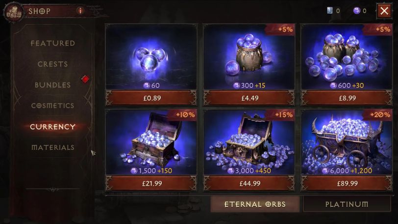 diablo immortal loot boxes