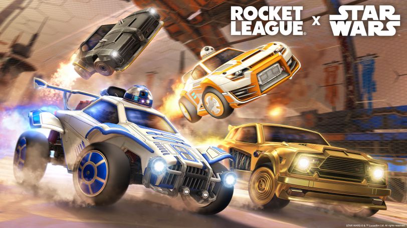 Rocket League Star Wars Droids Key Art