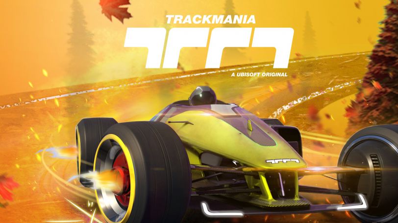 trackmania with logo
