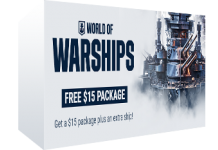 World of Warships: $15 Package Giveaway