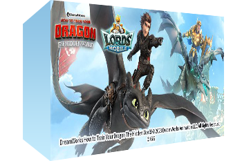 Lords Mobile X How to Train Your Dragon Gift Pack Key Giveaway