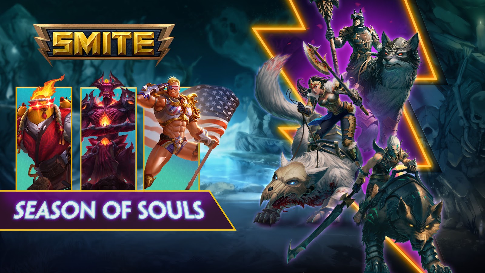 Power Items Nerfed And Conquest Map Reworked SMITE Season Of Souls Live Now