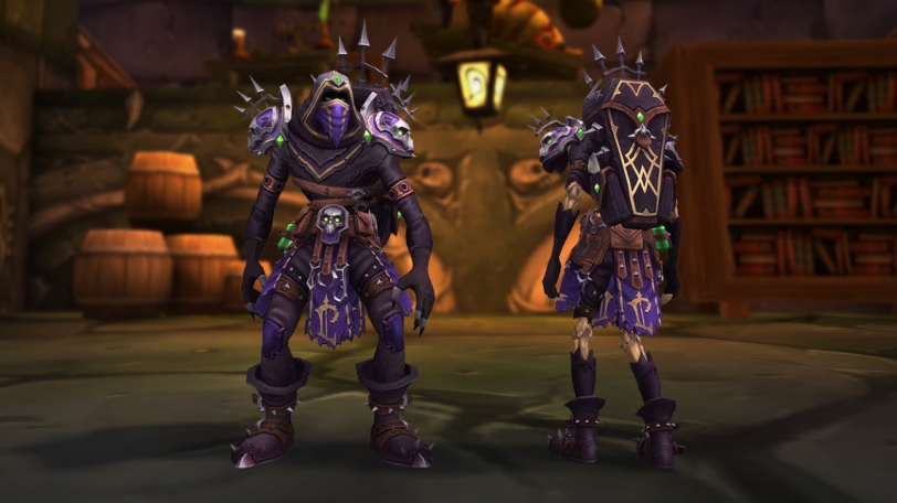 Forsaken Night Elf Heritage Armor