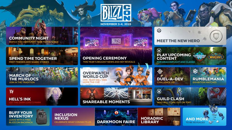 BlizzCon events 2023