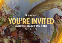 Get Your Magic: The Gathering Arena 5th Anniversary Celebration Rewards Now
