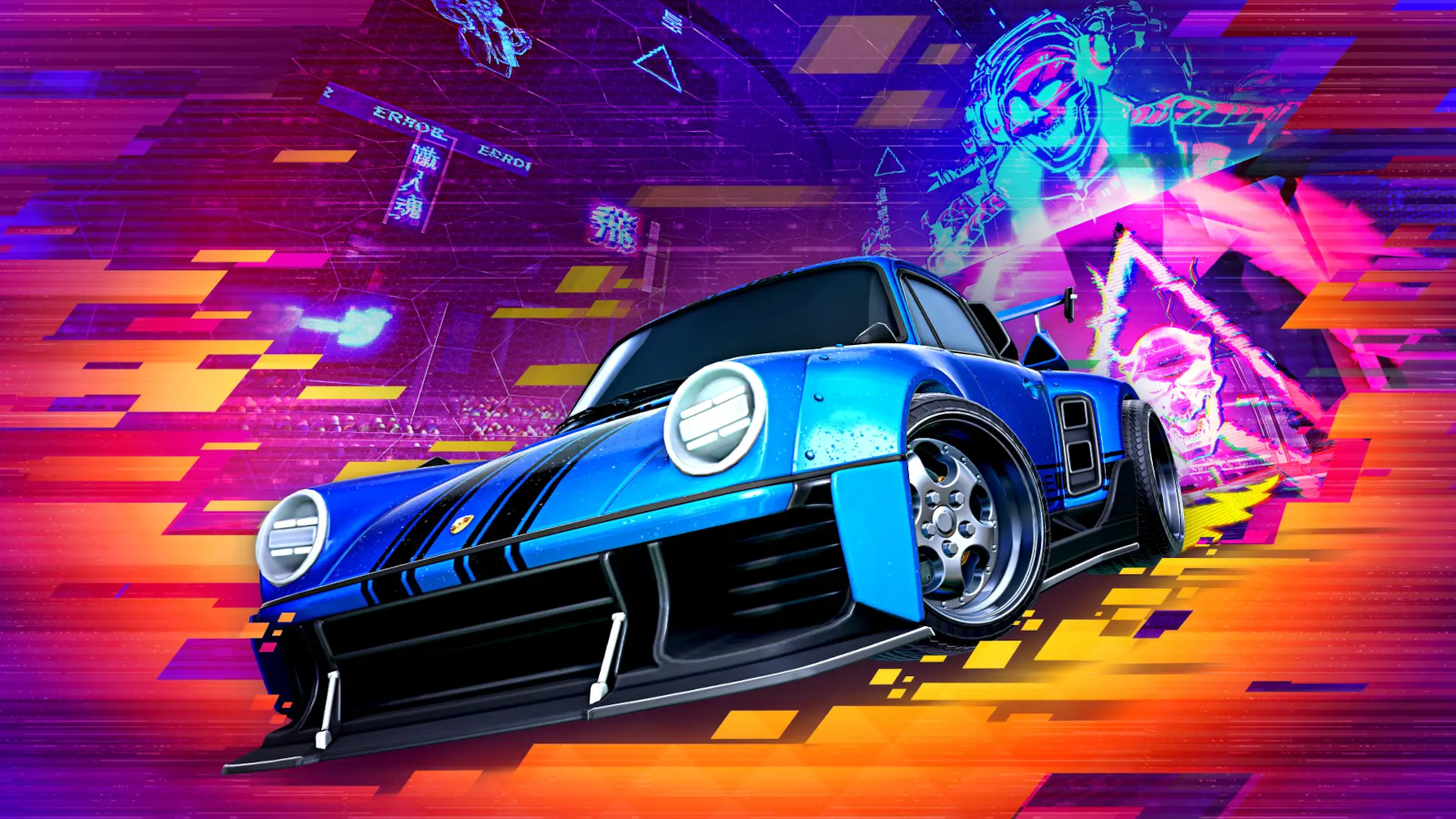 rock your new porsche 911 turbo in the hacked neo tokyo arena in rocket league’s latest update news article card thumbnail