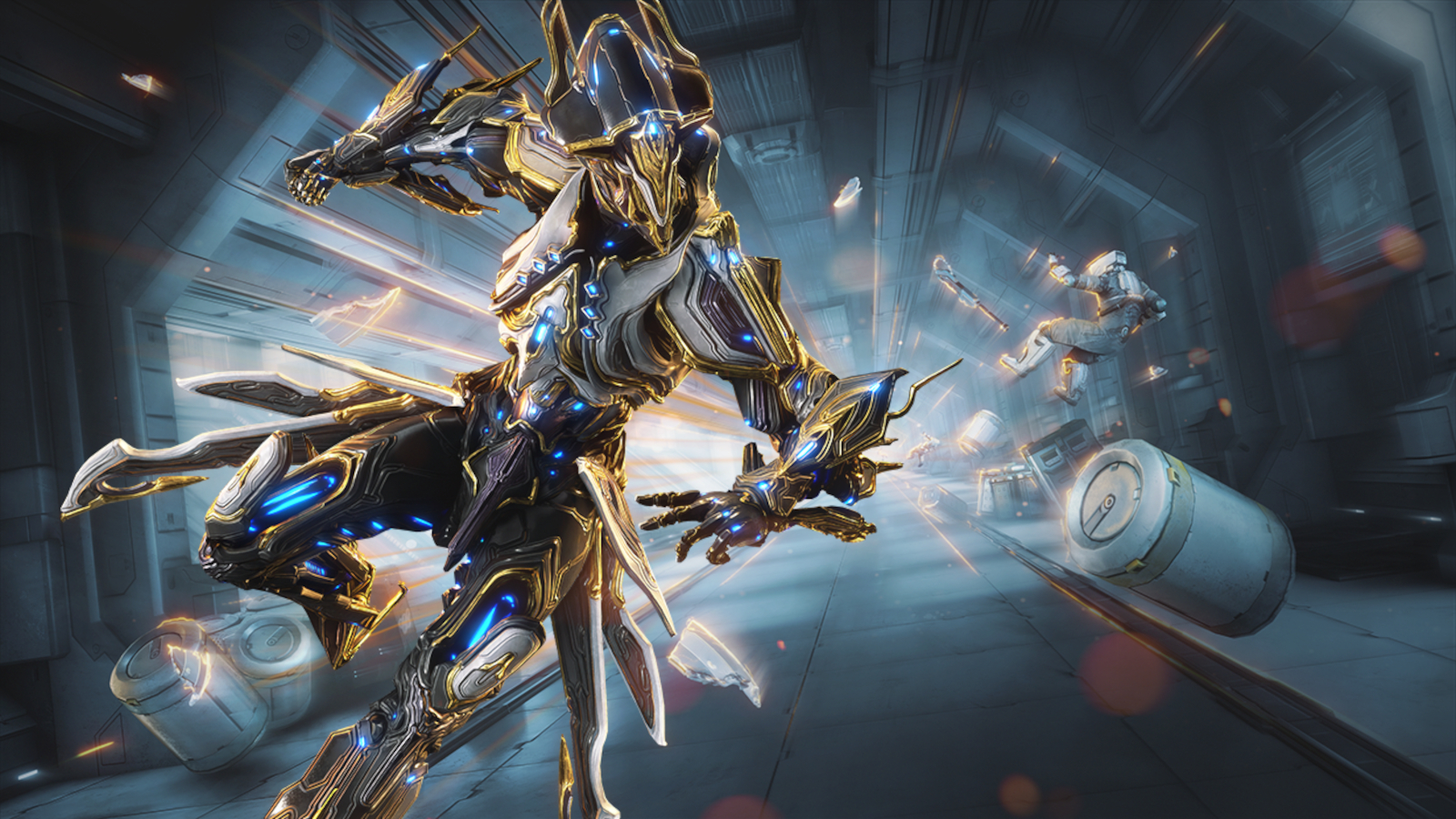 the power of a forgotten technological society returns to warframe with the arrival of gauss prime news article card thumbnail