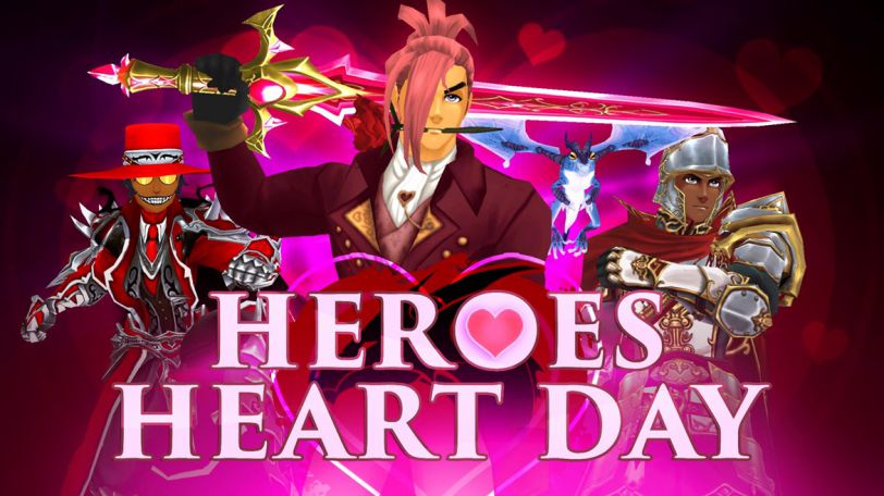 AdventureQuest 3D Heroes Heart Day 2024