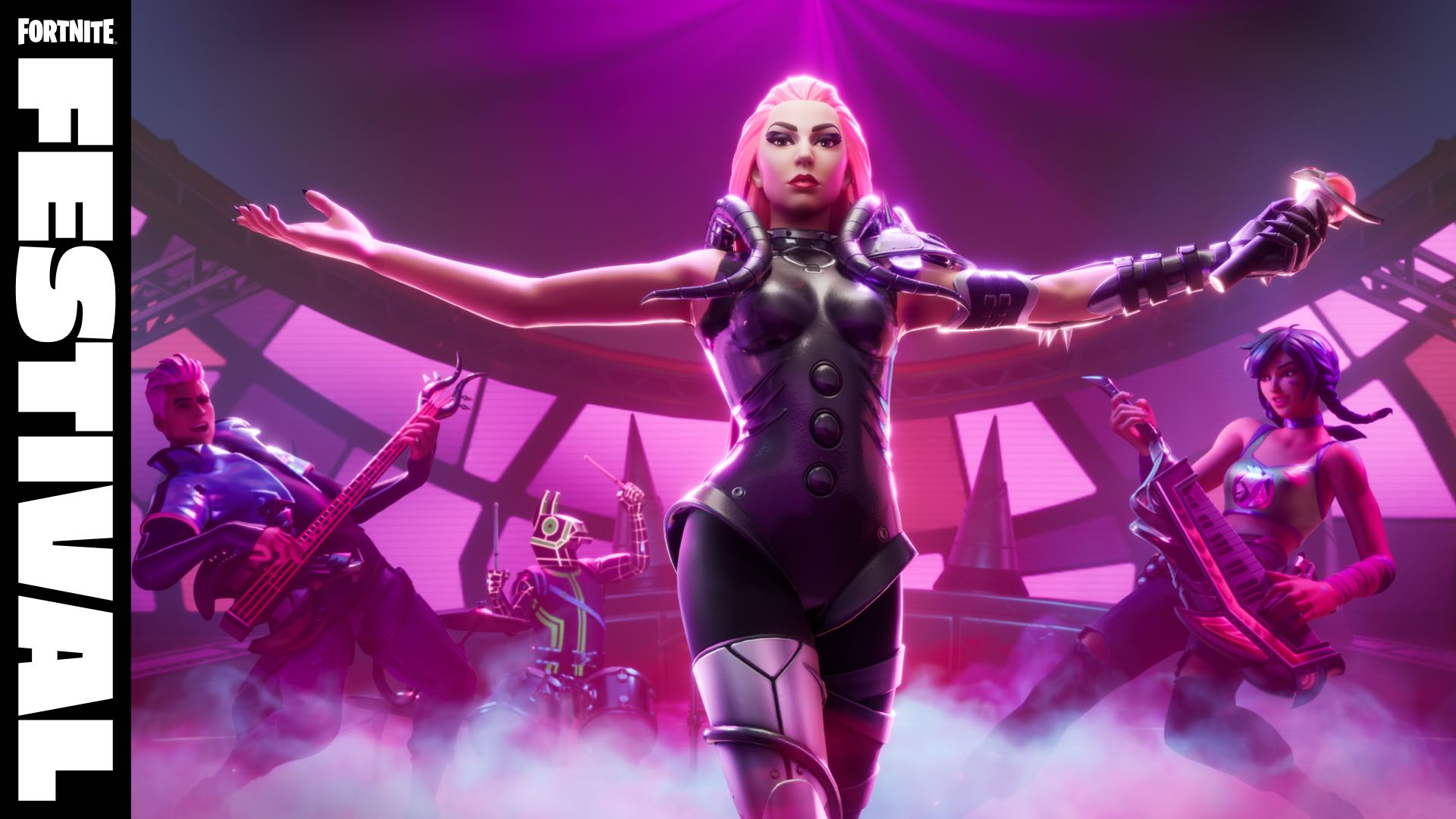 you can dress like lady gaga in fortnite starting with today's fortnite festival update news article card thumbnail