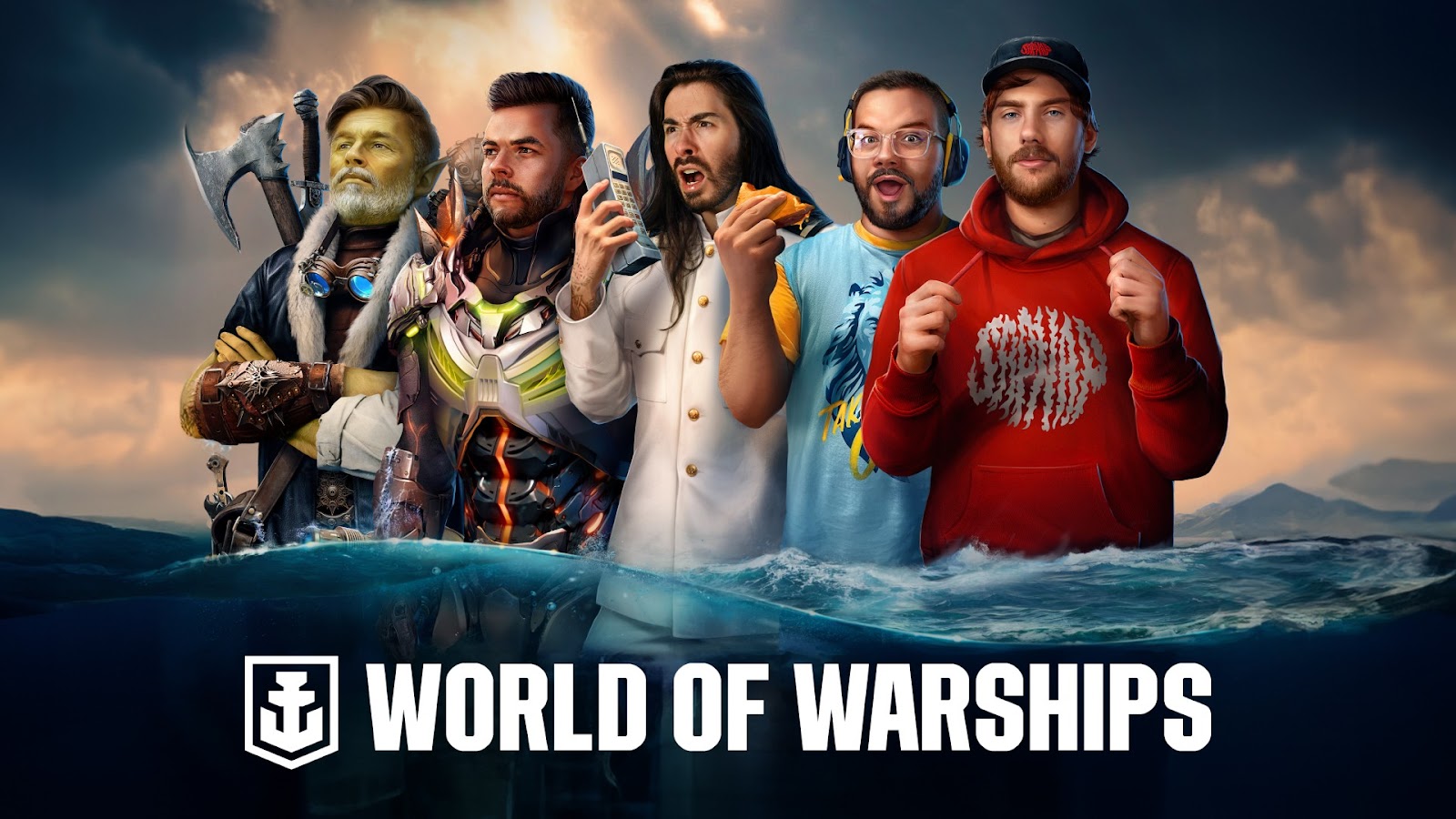 world of warships: legends brings content creators to the game with the creatorverse collaboration news article card thumbnail